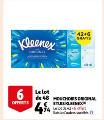 Kleenex Mouchoirs Original Etuis