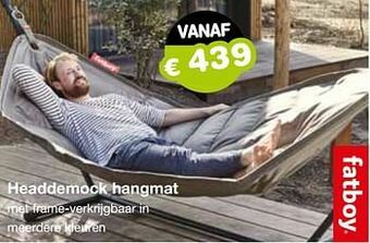 Headdemock hangmat