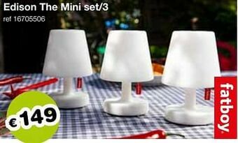 Europoint Edison the mini set-3 aanbieding