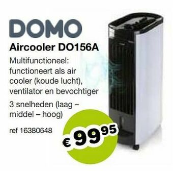Europoint Domo elektro aircooler do156a aanbieding