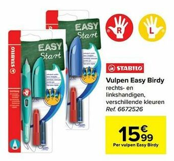 Carrefour Vulpen easy birdy aanbieding