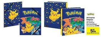 Carrefour A4-ringmap pokémon aanbieding