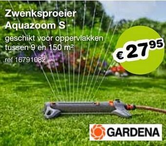 Zwenksproeier aquazoom s