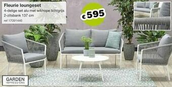 Europoint Fleurie loungeset aanbieding