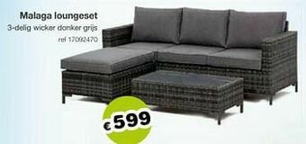Europoint Malaga loungeset aanbieding
