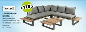 Dawson rope loungeset