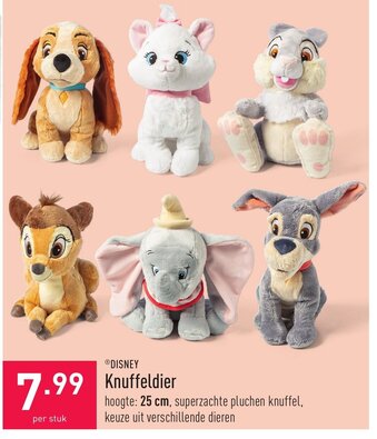 ALDI Disney Knuffeldier aanbieding