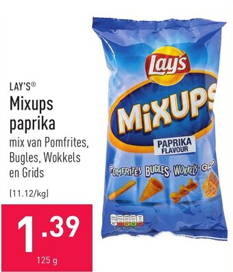 ALDI Lay's Mixups paprika aanbieding