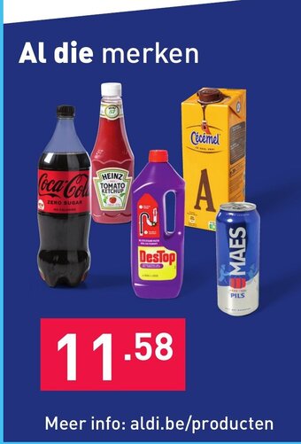 ALDI Al die merken aanbieding