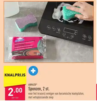 ALDI Abrazo Sponzen per set aanbieding