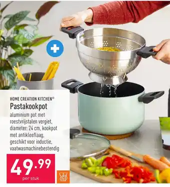 ALDI Home creation kitchen pastakookpot per stuk aanbieding