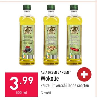 ALDI Asia green garden Wokolie 500ml aanbieding