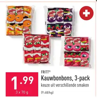 Fritt Kauwbonbons 3 x 70g