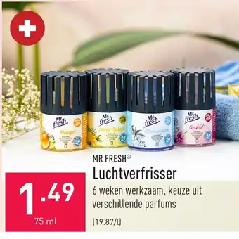 ALDI Mr Fresh Luchtverfrisser 75ml aanbieding