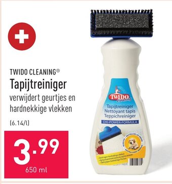 ALDI Twido cleaning Tapijtreiniger 650ml aanbieding