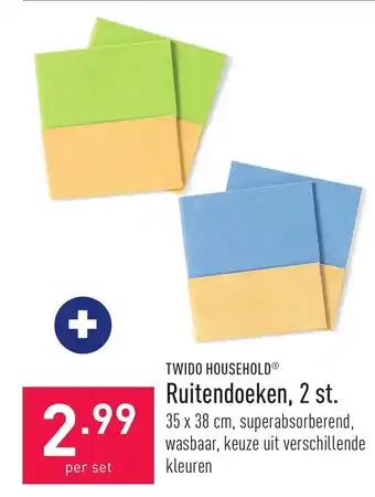 ALDI Twido household Ruitendoeken per set aanbieding