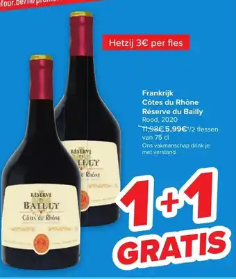 Reserve du Bailly frankrijk cotes du rhone
