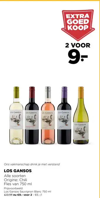 Jumbo Los gansos alle soorten origine: chili fles van 750ml aanbieding