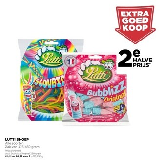 Jumbo Lutti snoep aanbieding