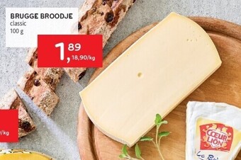Brugge broodje classic 100 g