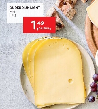 Alvo Oudendijk light jong 100 g aanbieding