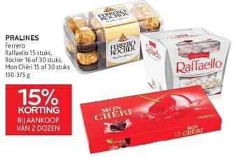 Alvo Pralines ferrero aanbieding