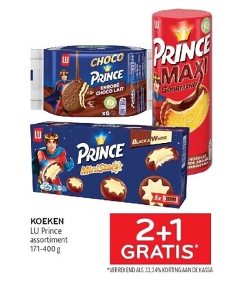 Koeken lu prince assortiment