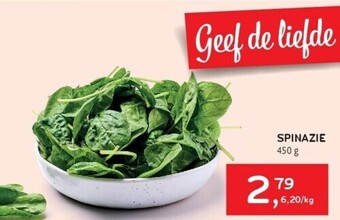 Alvo Spinazie 450 g aanbieding