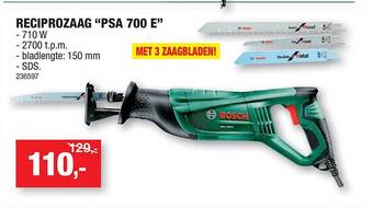 Reciprozaag psa 700 e