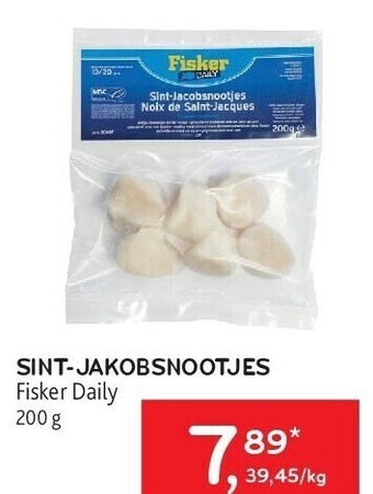 Sint-jakobsnootjes fisker daily 200 g