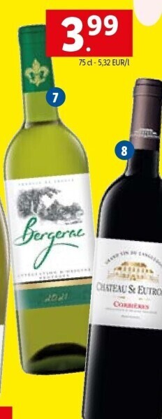 Lidl Bergerac aop aanbieding