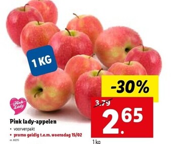 Lidl Pink lady-appelen aanbieding