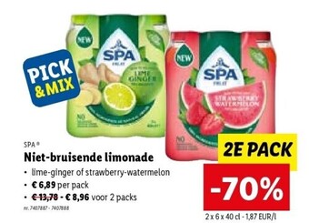 Lidl Niet-bruisende limonade aanbieding