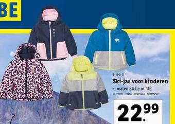 Lidl Lupilu skijas voor kinderen aanbieding