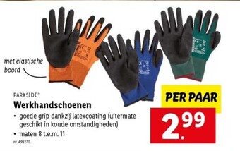 Lidl Werkhandschoenen aanbieding
