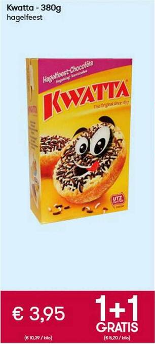 Kwatta 380g Hagelfeest