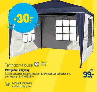 Makro Tarrington House Paviljoen Everyday aanbieding