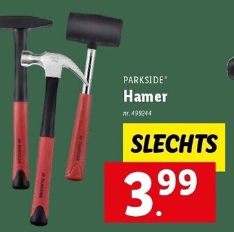 Lidl Hamer aanbieding