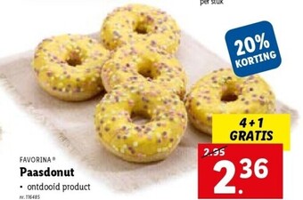 Lidl Paasdonut aanbieding