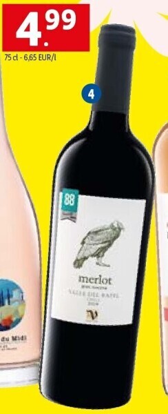 Lidl Chile merlot gran reserva aanbieding