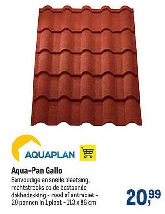 Aquaplan Aqua-pan Gallo