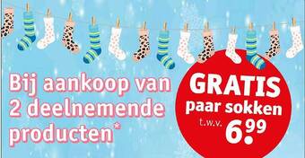 Kruidvat Sokken aanbieding