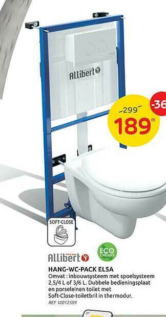 Brico Allibert Hang-wc-pack Elsa aanbieding