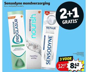 Kruidvat Sensodyne mondverzorging aanbieding