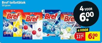 Kruidvat Bref toiletblok aanbieding