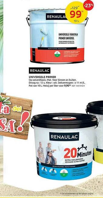 Brico Renaulac Universele Primer aanbieding