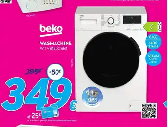 Wasmachine WTV8140CSB1