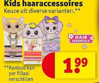 Kruidvat Kids Haaraccessoires aanbieding