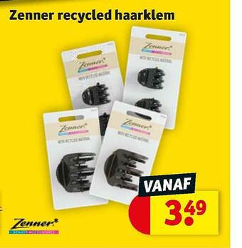 Kruidvat Zenner Recycled Haarklem aanbieding