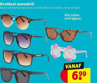 Kruidvat Kruidvat Zonnebril aanbieding